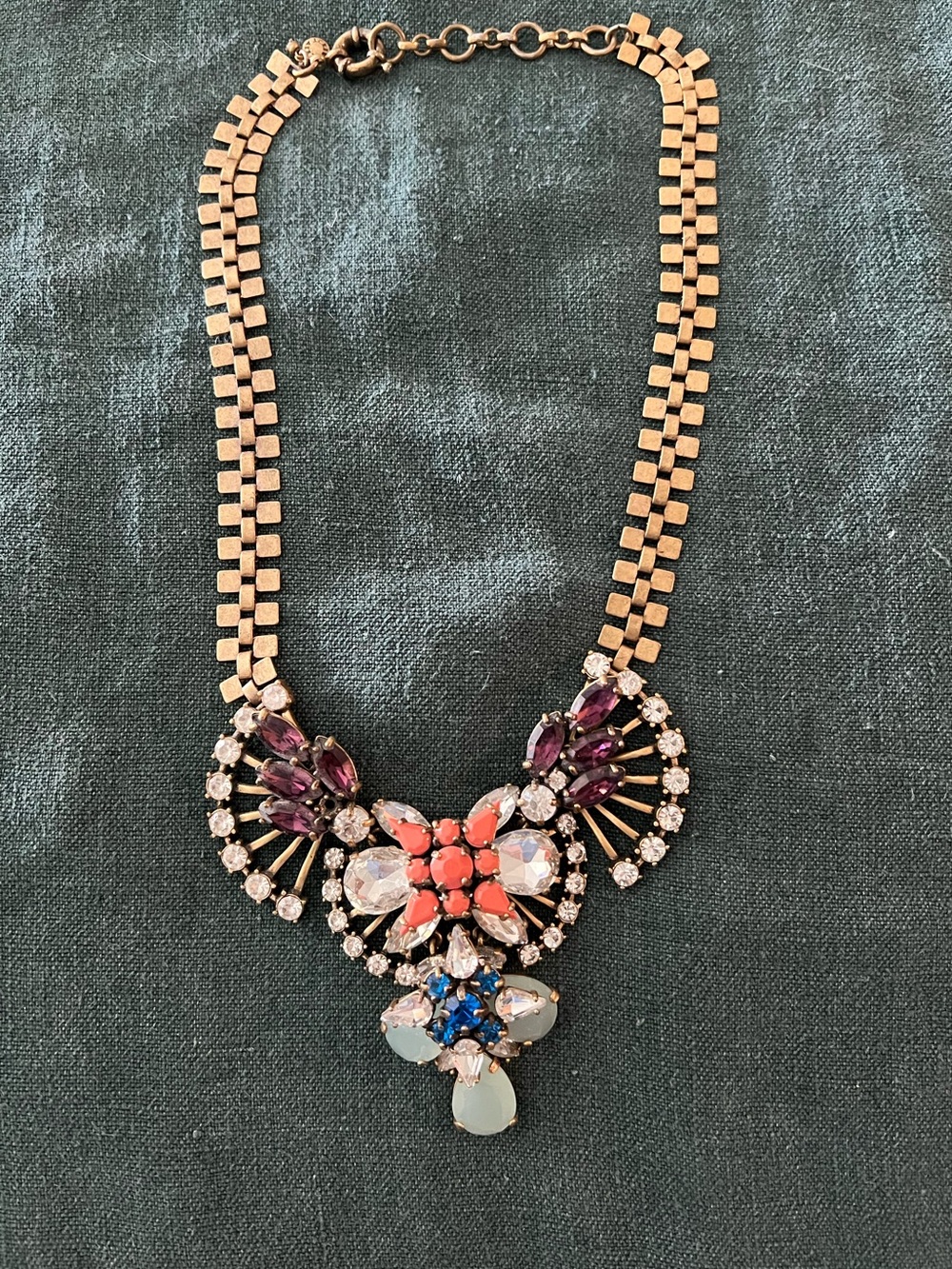 Vintage J.Crew Statement Bib Necklace